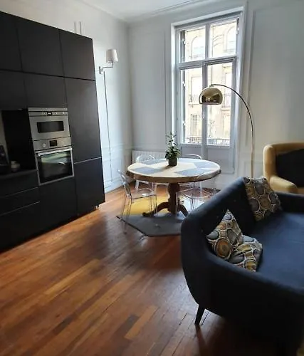 アパート L'ecu : Un Haussmannien Accueillant! ランス